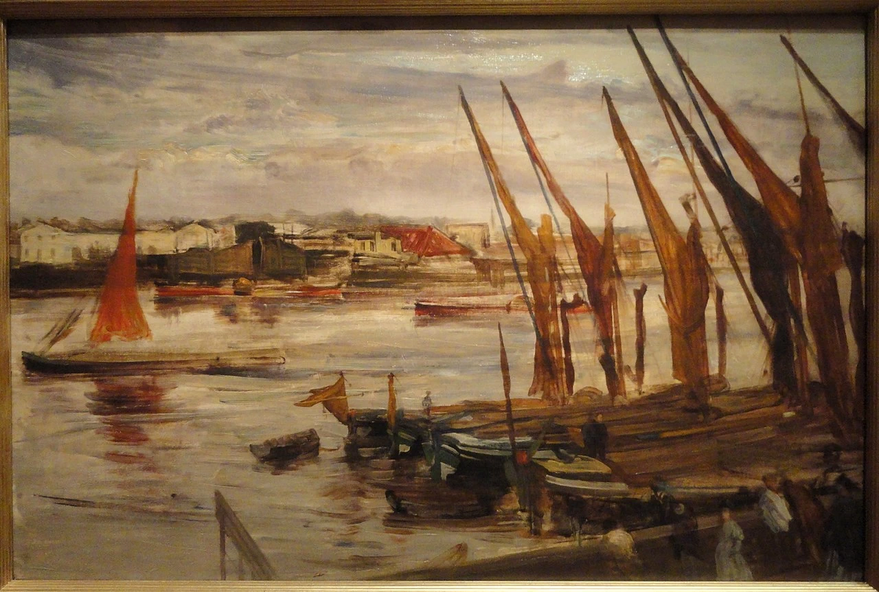 Ames McNeill Whistler - Battersea Reach, Corcoran Gallery of Art